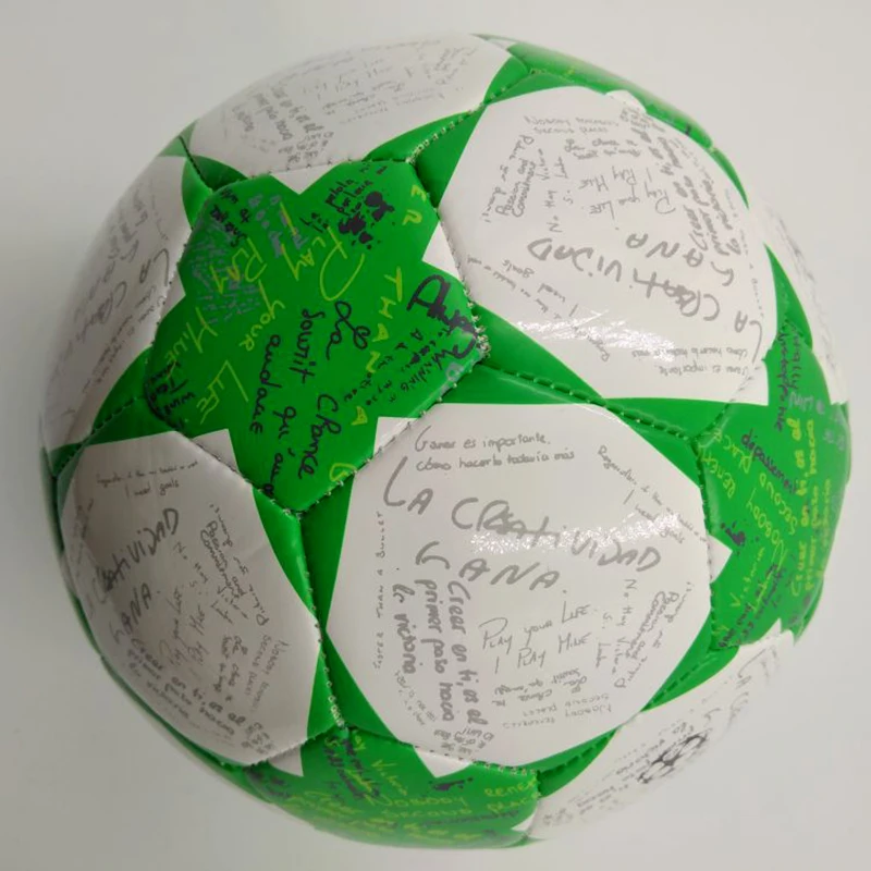 pelotas de futbol wholesale cheap price PVC leather promotional custom printed football soccer ball size 5