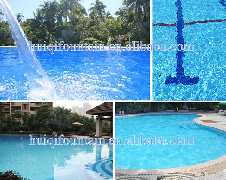 Outdoor Swimming Pool Digital Waterfall Walls Fountain Dancing Water Feature