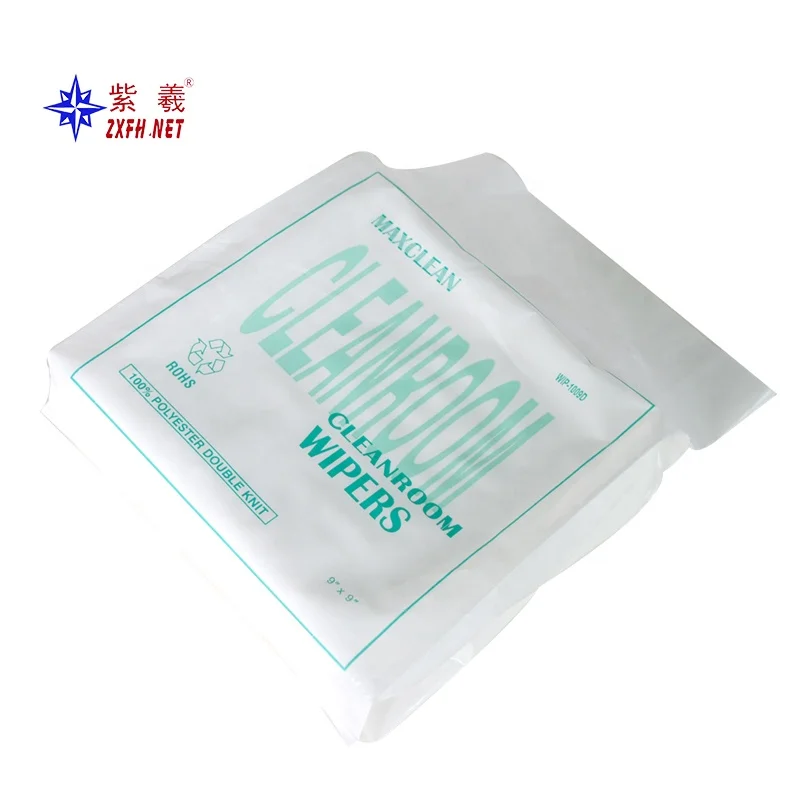 High quality touch screen clean wipe disposable microfiber cleanroom wiper cloth