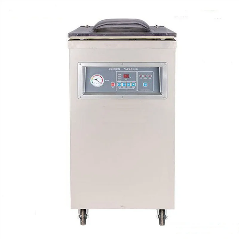 single chamber sealing chamber vacuum packaging machine for food