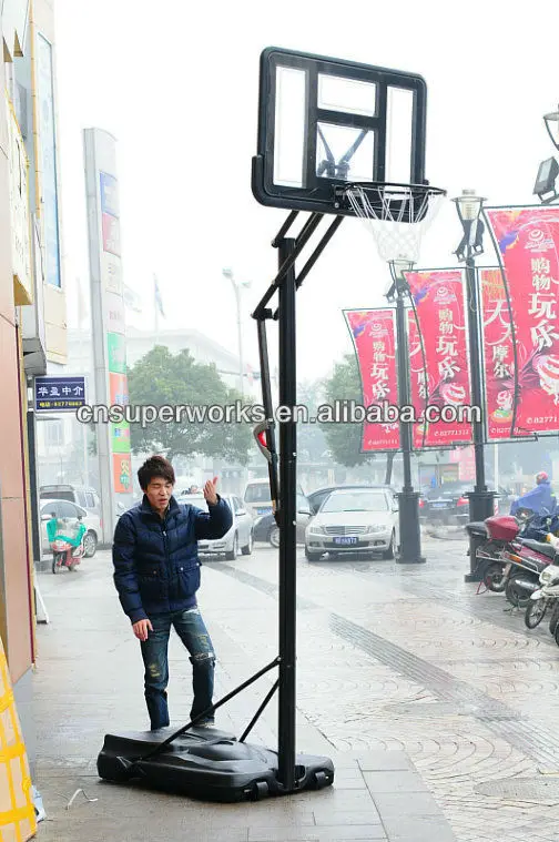 movable basketball stand