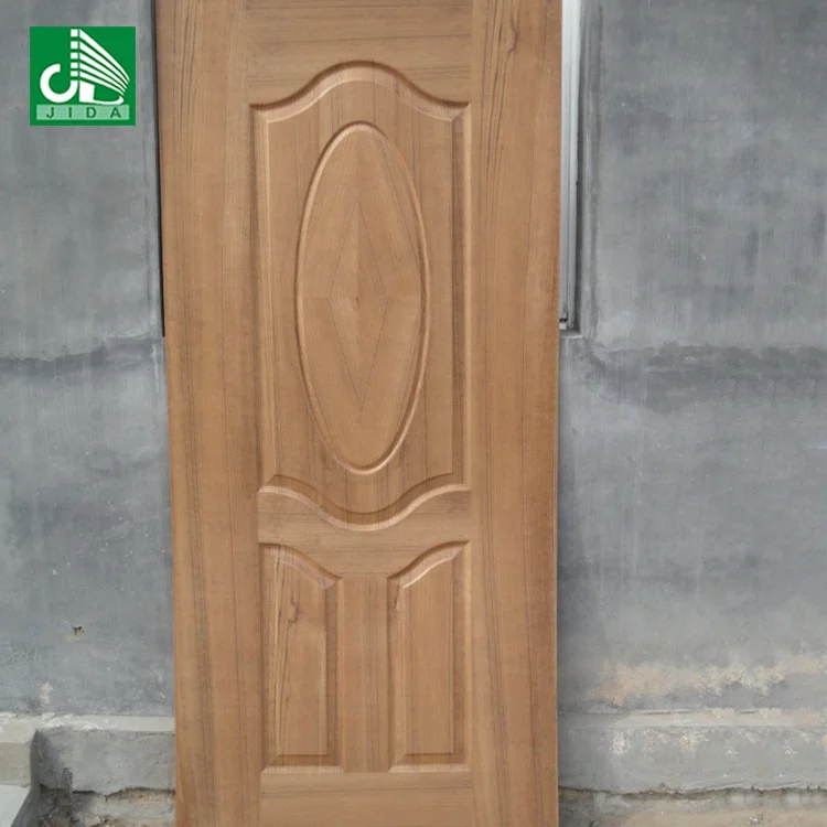China Veneered MDF/HDF Door Skin Veneer Doorskin 
