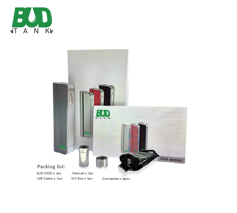 
Best Vaporizer Battery BUD MOD Concealer 510 Thread Variable Voltage Magnetic Battery 