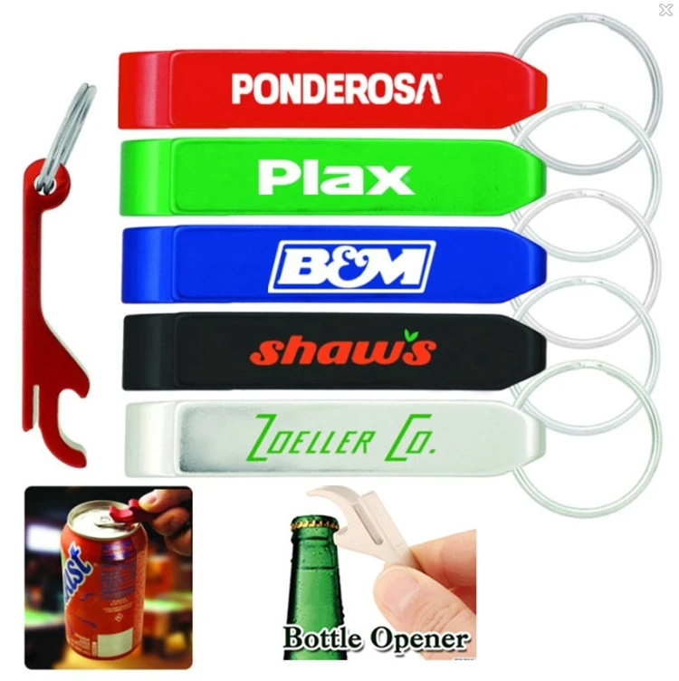 Hot Sale Promotional Gift Tiger Aluminium Keychain Bottle Opener Cheap Beer Opener With Keychain