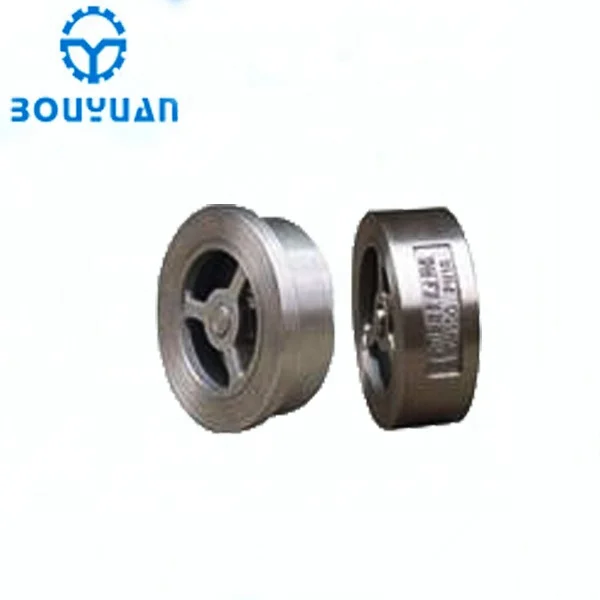 
stainless steel spring check valve air valve flanged twin disc check valve with high quality 