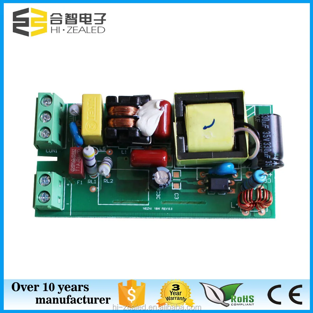 2x LED Driver Power Transformer 6W, 12W or 18W 12V DC CE RoHS