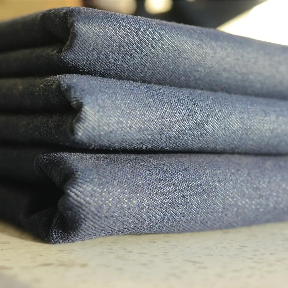 100% COTTON ANTISTATIC DENIM JEAN FABRIC WORKWEAR THIN FABRIC