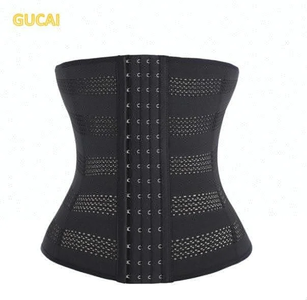 factory direct sale 4 steels 25 high hollow slim belly with breathable corset waist elastic elastic belt