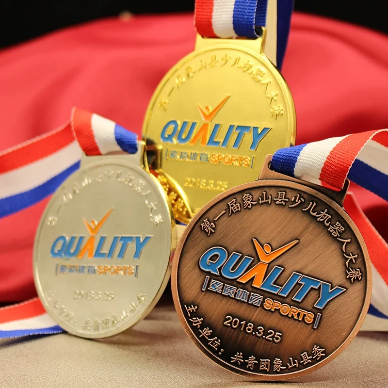 Custom Gold Metal Award Medals for Shooting World Cup