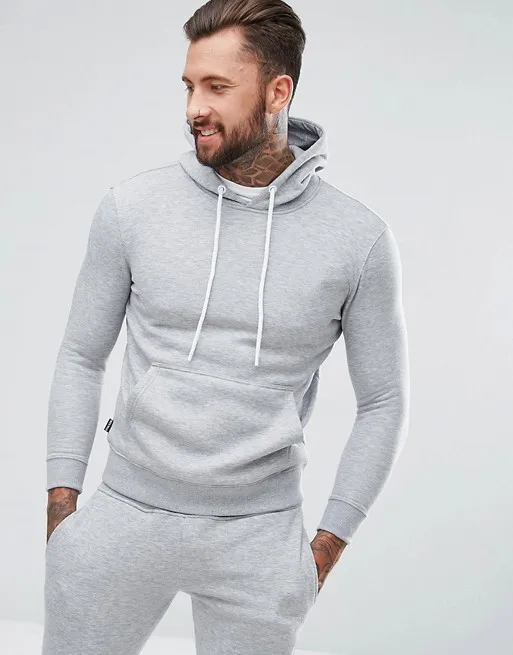 Men Slim Fit Custom Fitted Plain Blank Tracksuits Wholesale Sport Wear