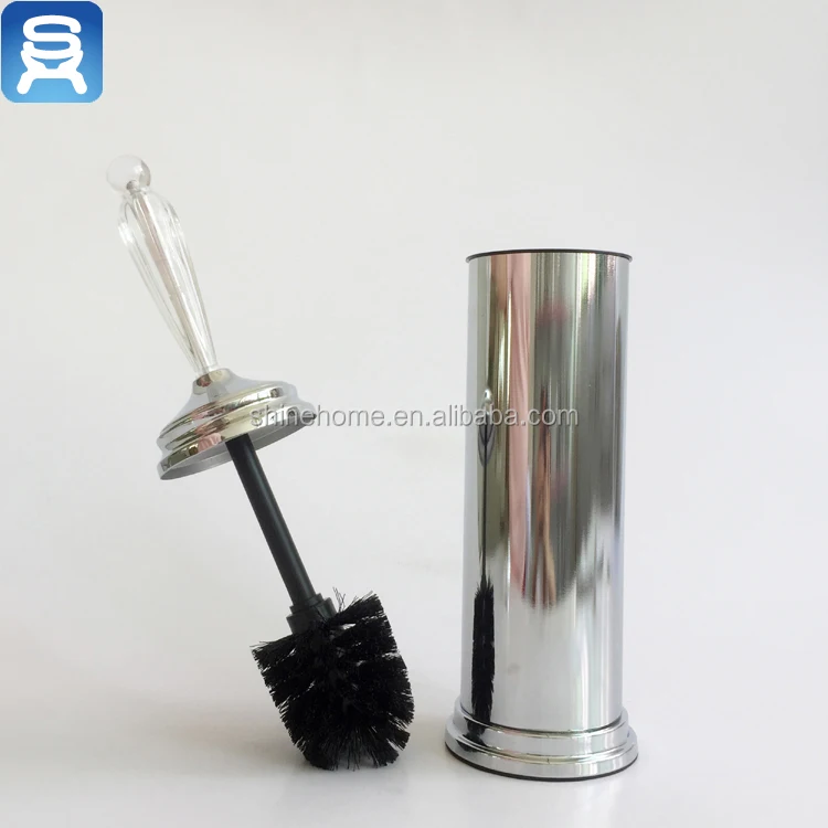 
bathroom accessory metal hotel toilet bowl brush holder bronze plated antique style 