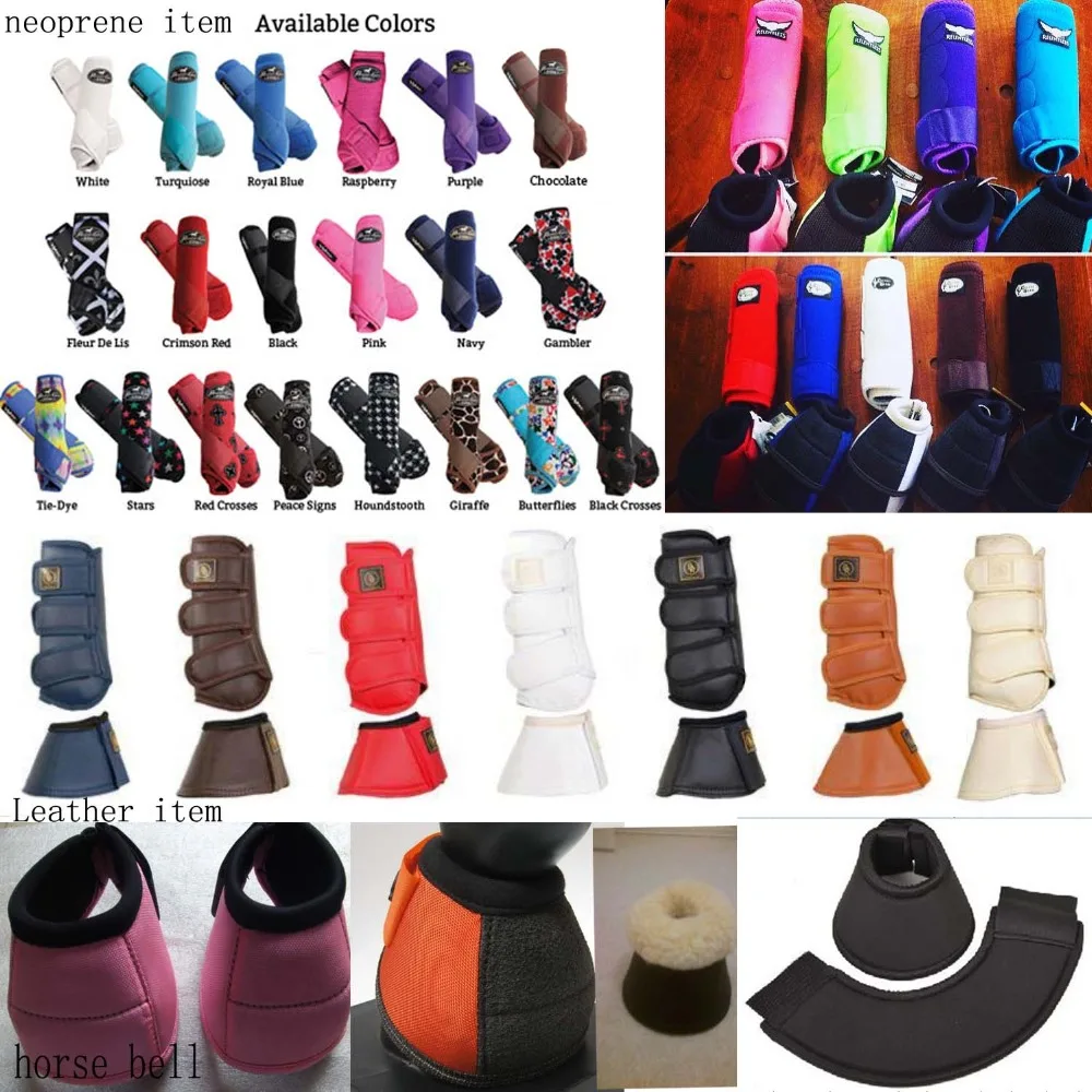 neoprene Tendon Riding Horse bell Boots