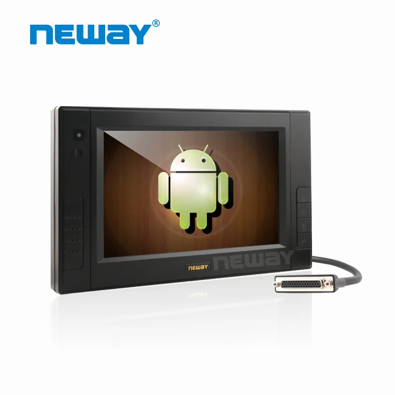 NEWAY factory develop android tablet rj45 RS485 machine Panel PC 7'