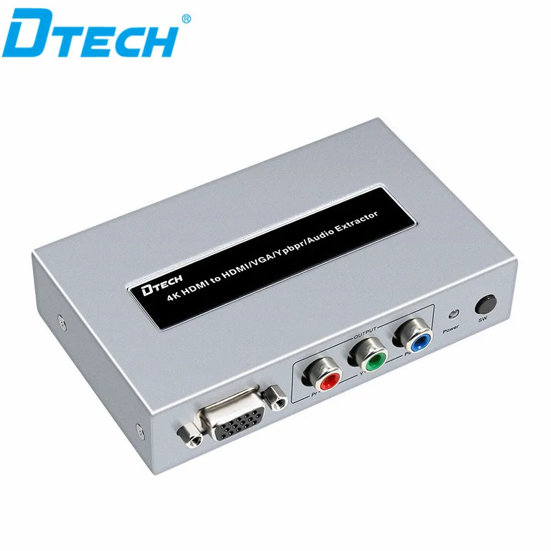 4K Hybrid converter HDMI to HDMI+VGA+ YPBPR+ audio separation