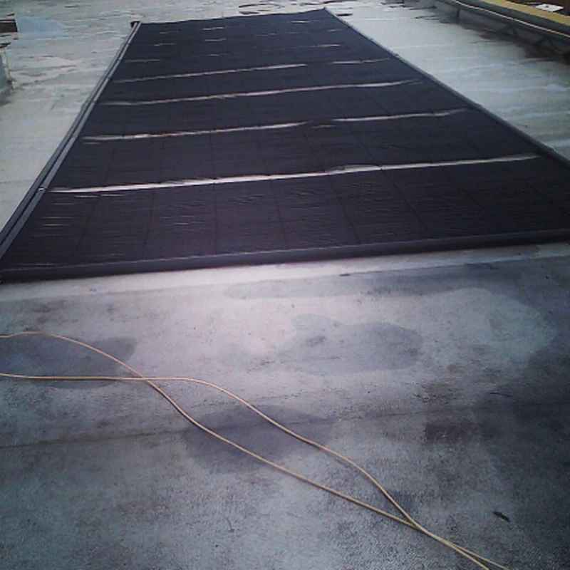 New type hot black rubber collector EPDM,NBR+PVC Swimming Pool Solar Heating Mats