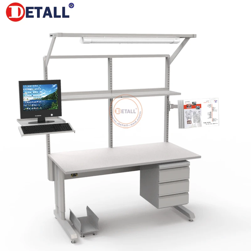 Лучшие продажи антистатические ящик workbench ОУР промышленных стол инспекции