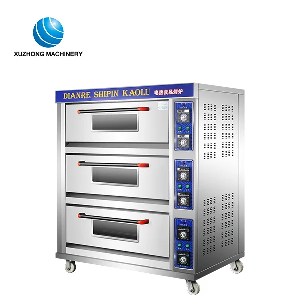 
factory competitive price of pizza deck oven with steam baking oven singapore 