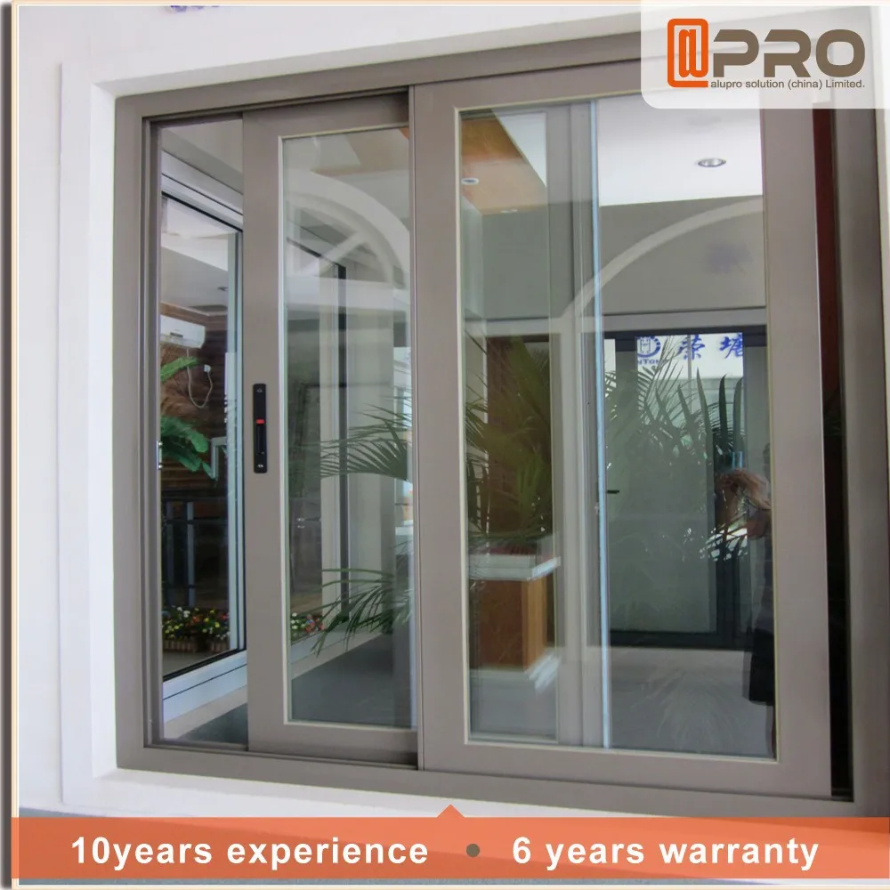 aluminium sliding window tinted glass reception window tempered glass section aluminium frame sliding glass window sliding