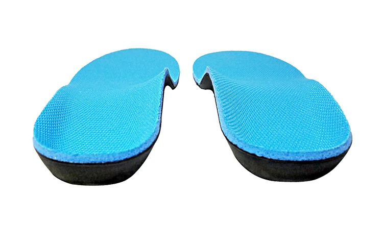 Anti Odor Fabric Walking Pad Shock Absorber Shoe Cushion Arch Support Reflexology Insole
