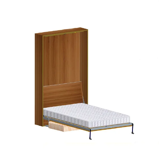 End-mounting Murphy Bed Mechanism with Sofa Accessories