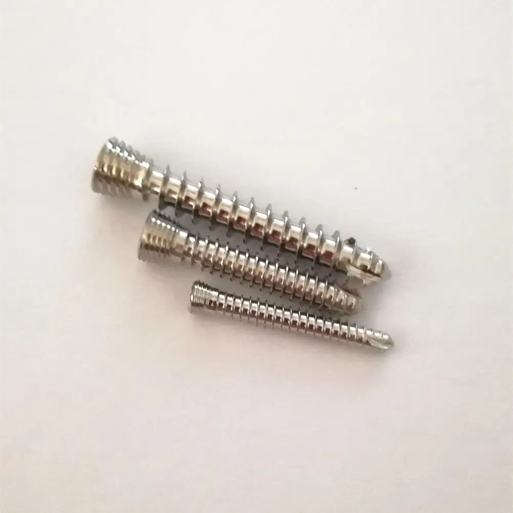 Titanium medical bone cortical screws price factory price