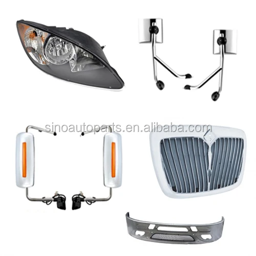 FIT AMERICA INTERNATIONAL PROSTAR Truck Headlight DOOR MIRROR Bumper Grille