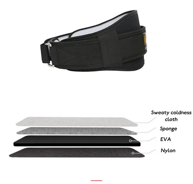 Weight Power Lifting Belt Lever Gym Fitness Training Neoprene Lumbar Belts