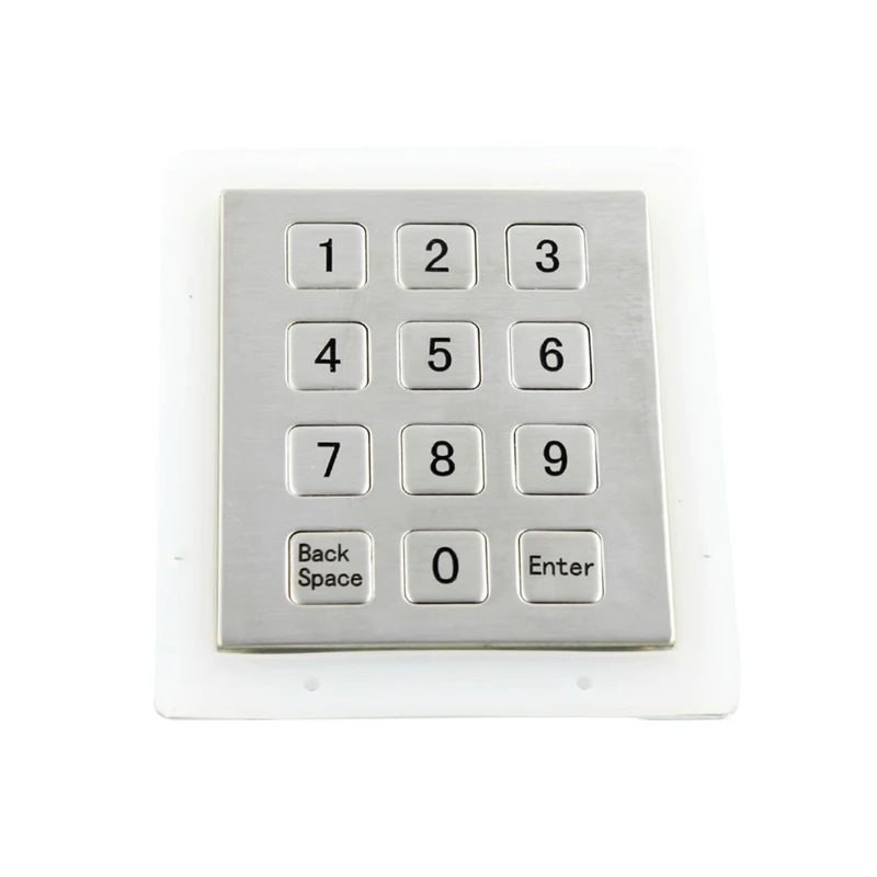 12 metal dome keys vending machine keypad