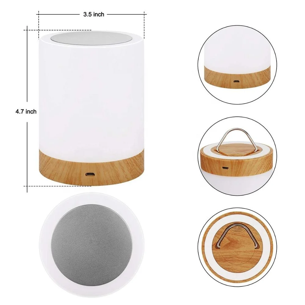 2021 Amazon Warm White Light Baby Children USB Lights Toys Gifts for Woman Kids Touch Bedroom Lamp LED Night Light Table Lamp
