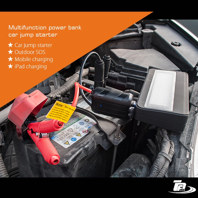 400A Пиковый ток автомобиля Перейти стартера с 12В 16200 мАч Внешнее зарядное устройство