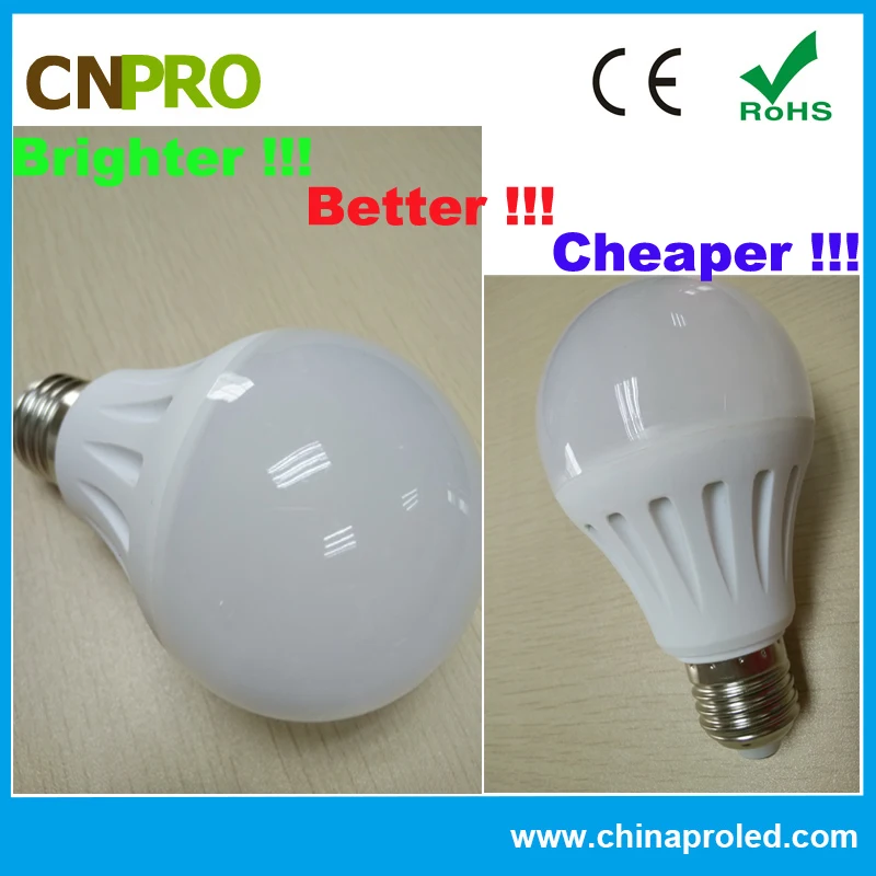 12W LED Bulbs Plastic High Lumen E27