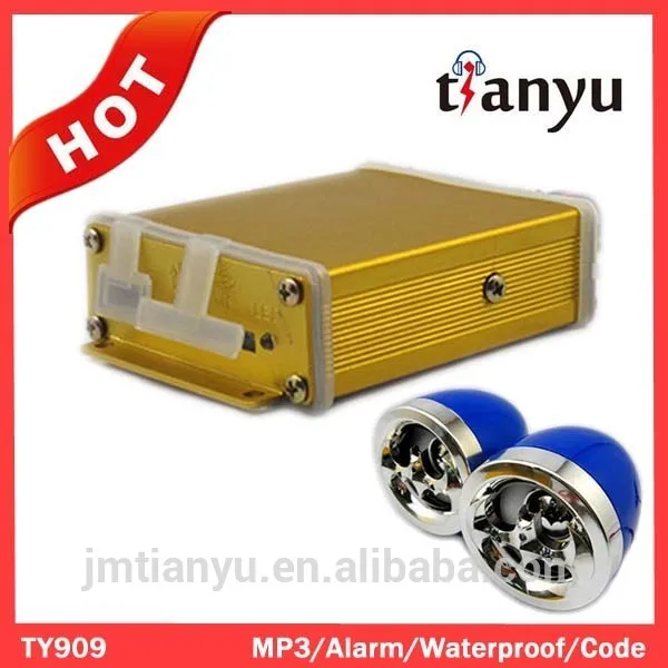 мотоцикл mp3 аудио сигнализация водонепроницаемая конструкция с микроволновый датчик