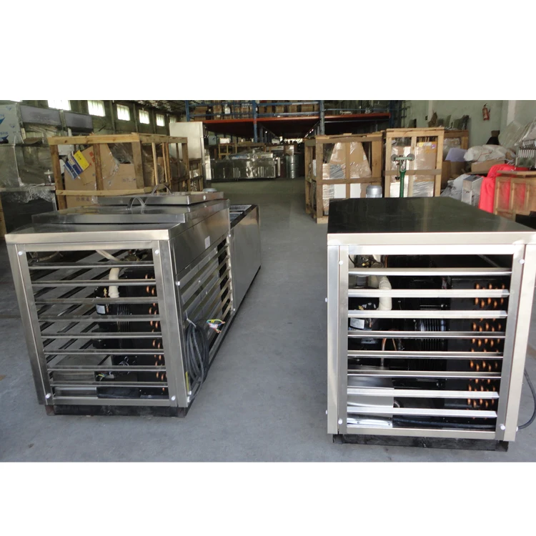 Automatic stainless steel ice cream popsicle machine