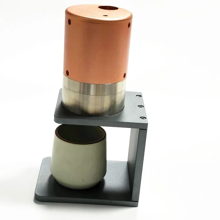 OEM aluminum alloy spare machine cnc milling .coffee shell 5-axis