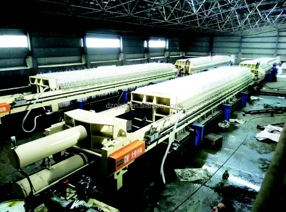 Sand Build Slurry and Shield Machine Slurry Filter Press Machine Filtration Equipment