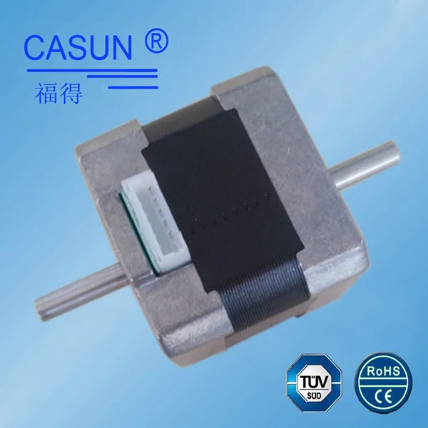 гибридных 42shd0226- 20a 400mn. м в 4- провод 1.8 градусов 12v постоянного тока двигатель nema 17 двойной вал шагового двигателя