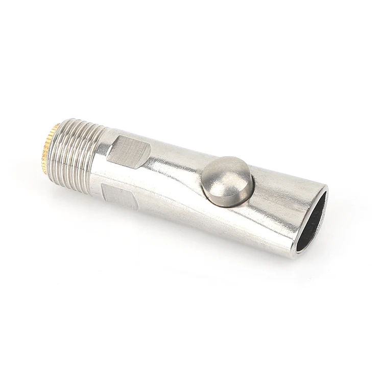 stainless steel 201 304 bit ball type pig water nipple drinker
