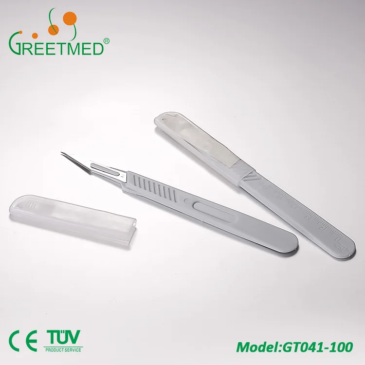 
Scalpel Stainless Steel Carbon steel Disposable Medical Scalpel 