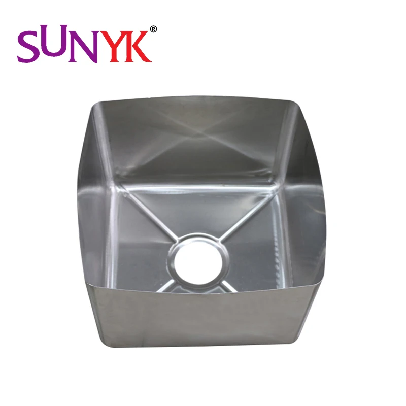 High Quality stainless steel single dowel sinks