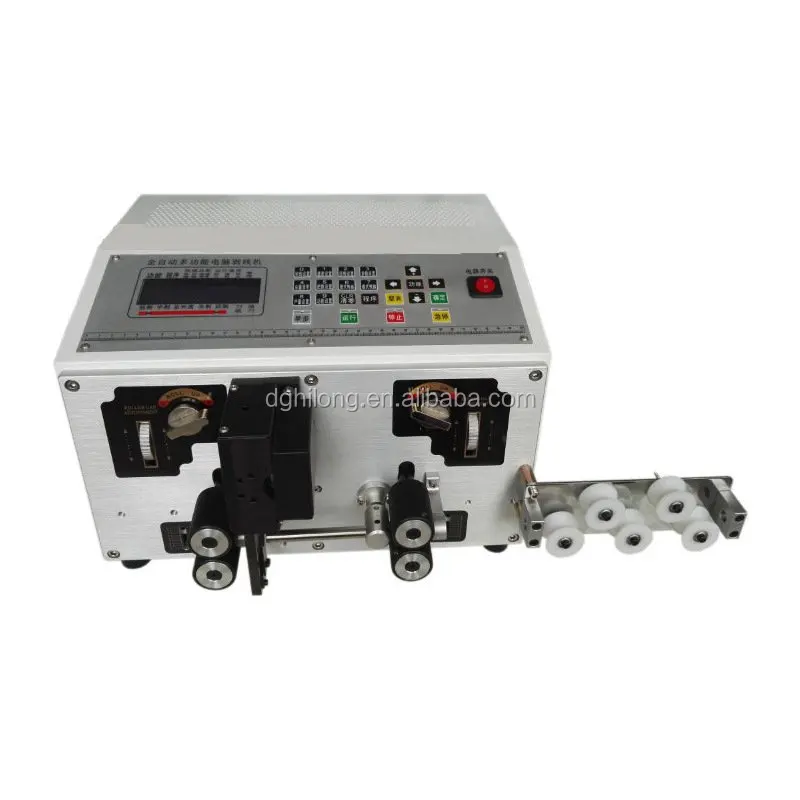 wire cutting & striping machine