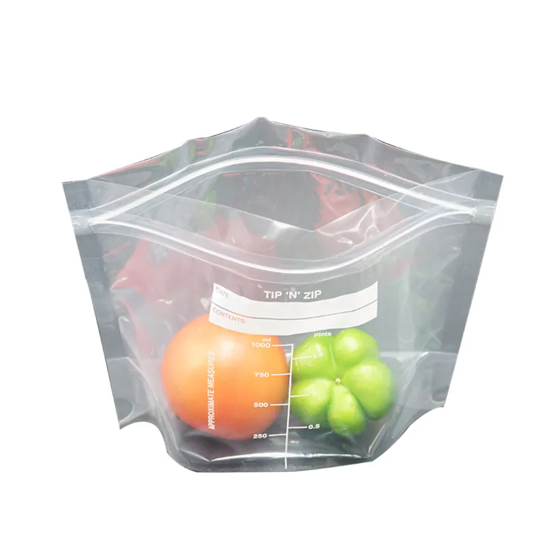 50% Shipping Off US Microwave Oven Plastic Bag Stand Up Clear Pouch With Zipper
