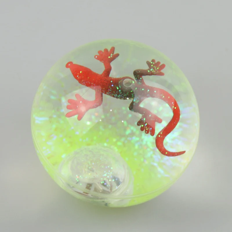 3D animal designs inside LED water ball crystal ball funny toy for kids promotional toys