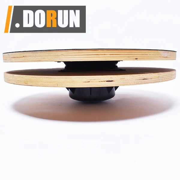 2 in 1 Funny Function Twister Wobble Training Black Round Balance Board with Figure Trimmer  for figure skating Training