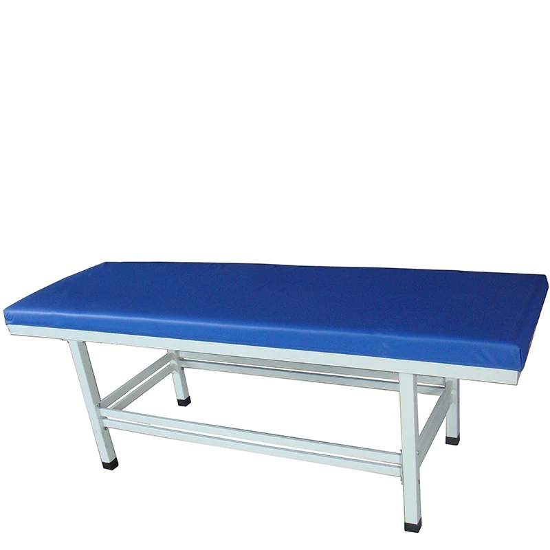 Best Manufacture Steel hospital patient table medical examination bed with backrest