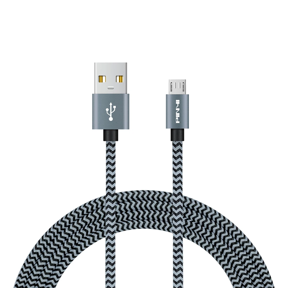 2021 Новый плетеный кабель для быстрой зарядки и передачи данных micro usb 10 футов 6 футов 3 фута нейлоновый плетеный кабель питания для Samsung