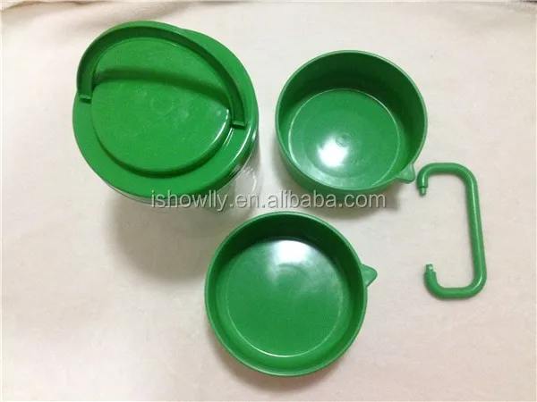 
Portable high quality dog bowl set pet traveling kit food and water container storage 