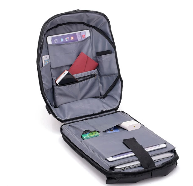 Fashionable Popular Anti-Theft USB Charging Backpacks Travel Unisex Student School Backpack Bag for Teenagers