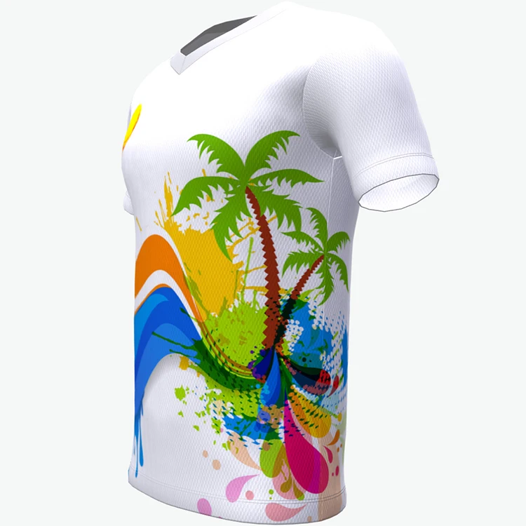Hot Sale  Clothing Sublimated Custom T-shirt Printing Manufacturer