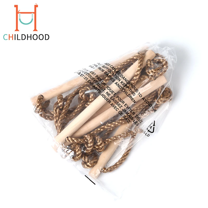 High Quality Kids Swing Set Accessories Wooden Climbing Rope Swing Ladder