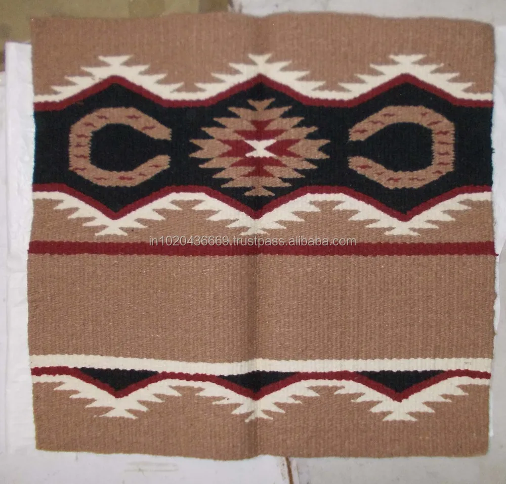 New Zealand Wool Western Saddle horse Blankets best quality show pads for horse for sport and entertainment